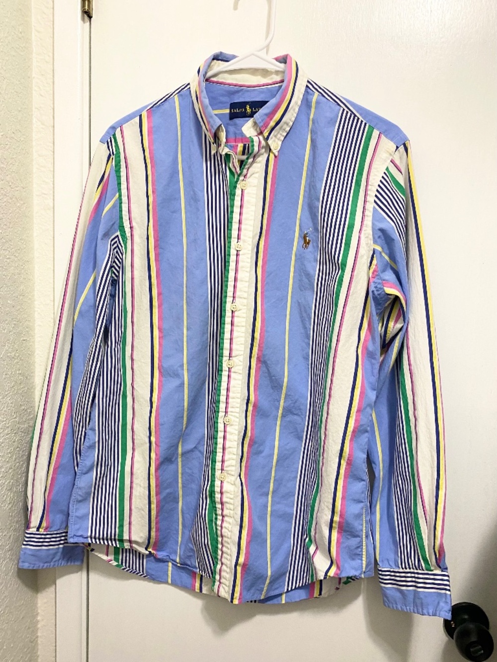 Ralph Lauren Multi Color Size S  Men’s Button Down Long Sleeves T
